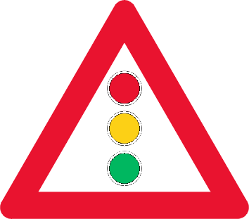 Advarselstavle lyssignal - Kombi-Skilte