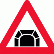 Advarselstavle tunnel - Kombi-Skilte