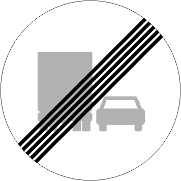 Ophør af overhaling for lastbiler forbudt