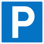 Parkering oplysningstavle - Kombi-Skilte