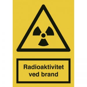 Radioaktivitet ved brand