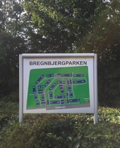 Oversigtsplan ved Bregnbjergparken
